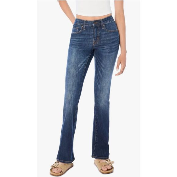 AEROPOSTALE Womens Aero Mid Rise Bootcut Jean-12R - Picture 1 of 7